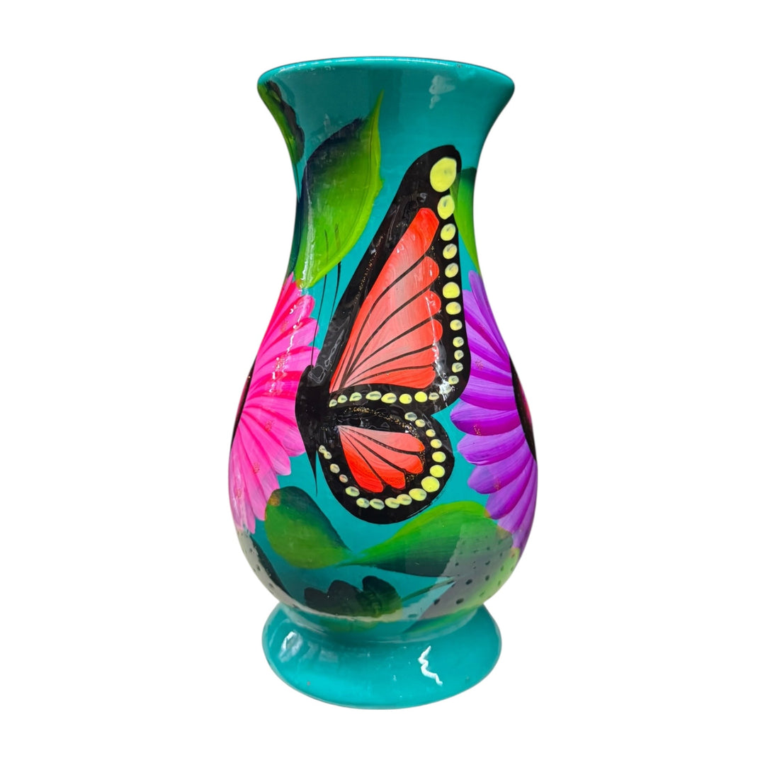 Clay Painted Vase