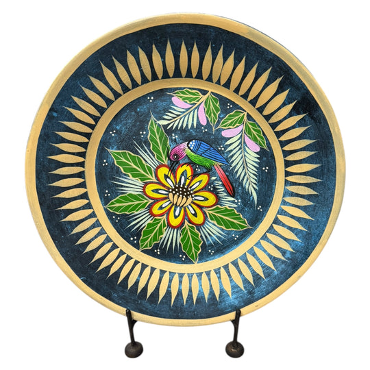 Clay Wall Plate with Stand