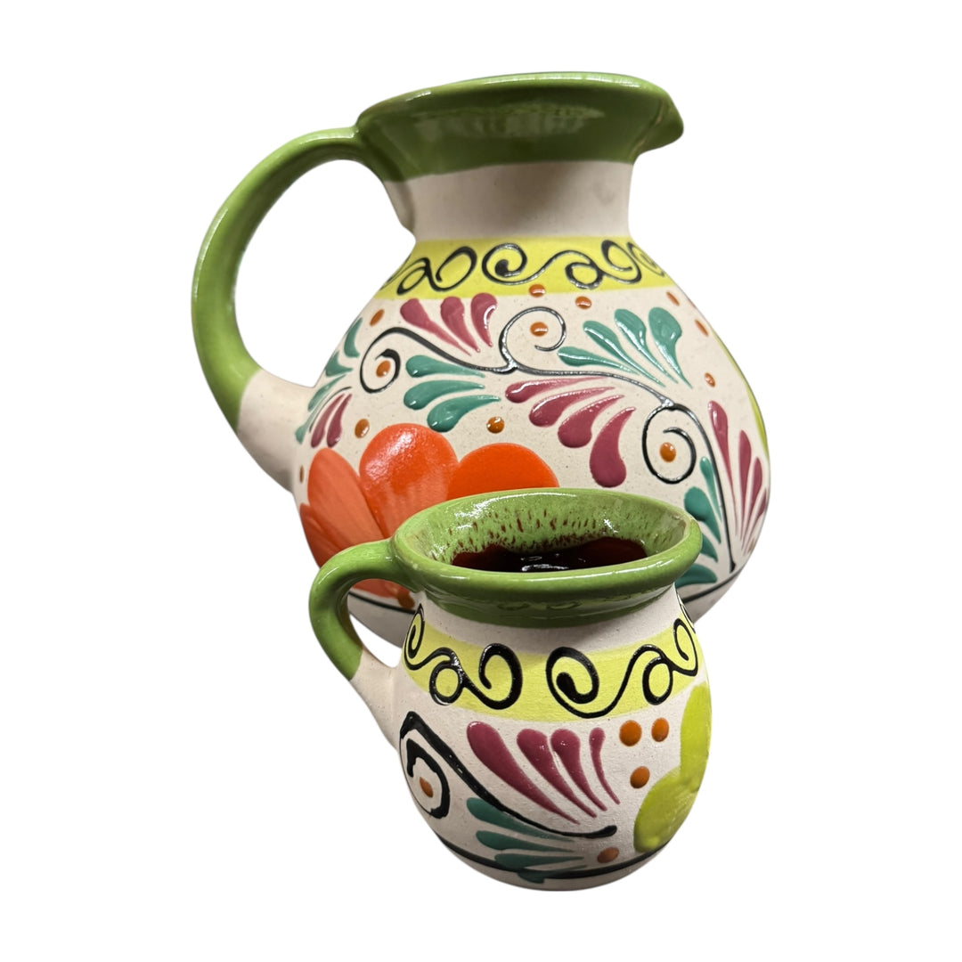 Clay Round Pitcher Set