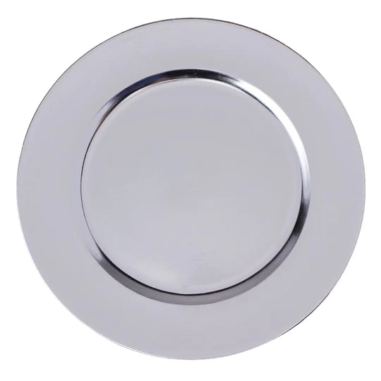 Flat Edge Charger Plate 15-0497