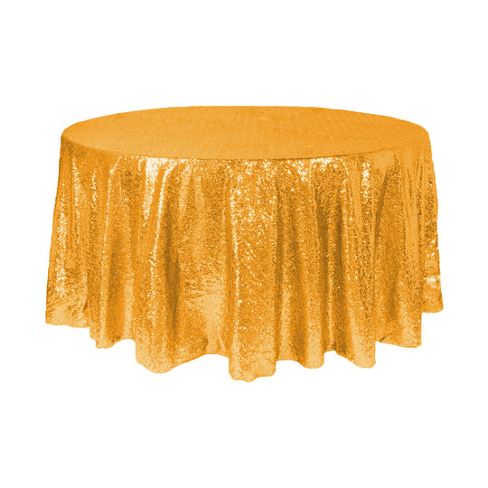 ROUND SEQUIN TABLE COVER 120"
