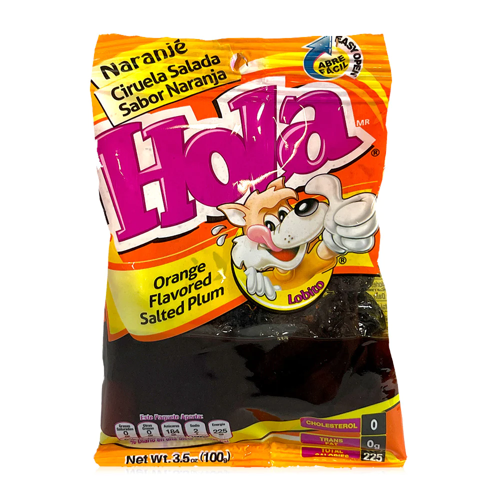 Hola Saladitos Naranja 12Ct