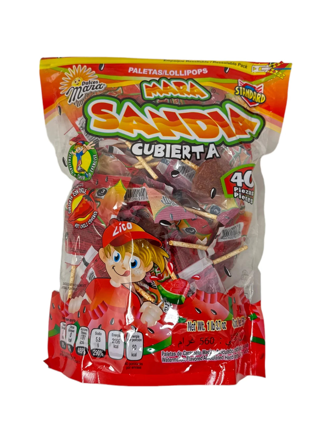 Mara Paleta Sandia 40ct