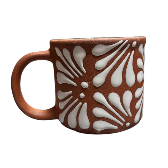 Mexican Clay Mug Relieve