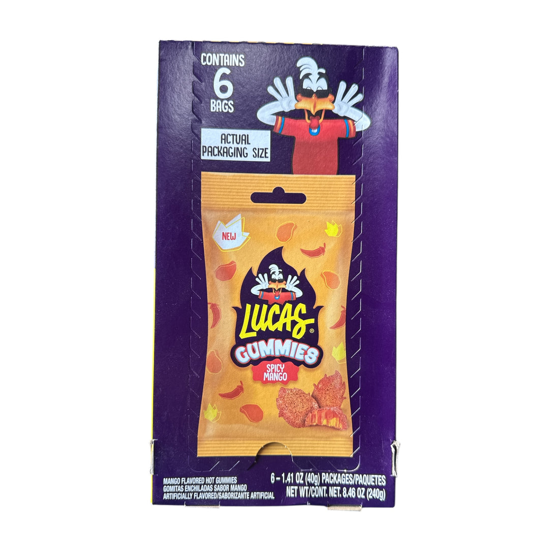 Lucas Gummies Spicy Mango 6ct