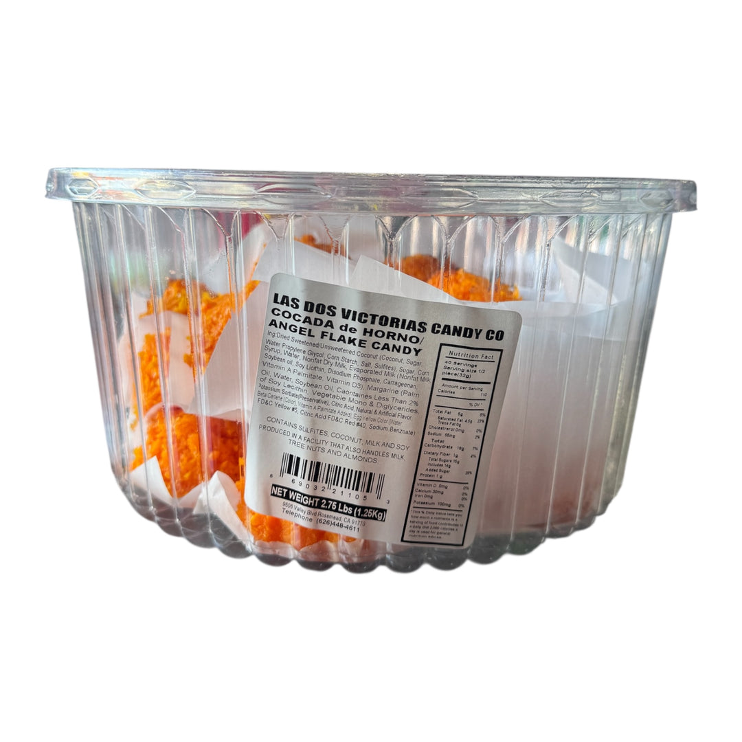 Las Dos Victorias Cocada de Horno Angel Flake Candy 2.75lbs