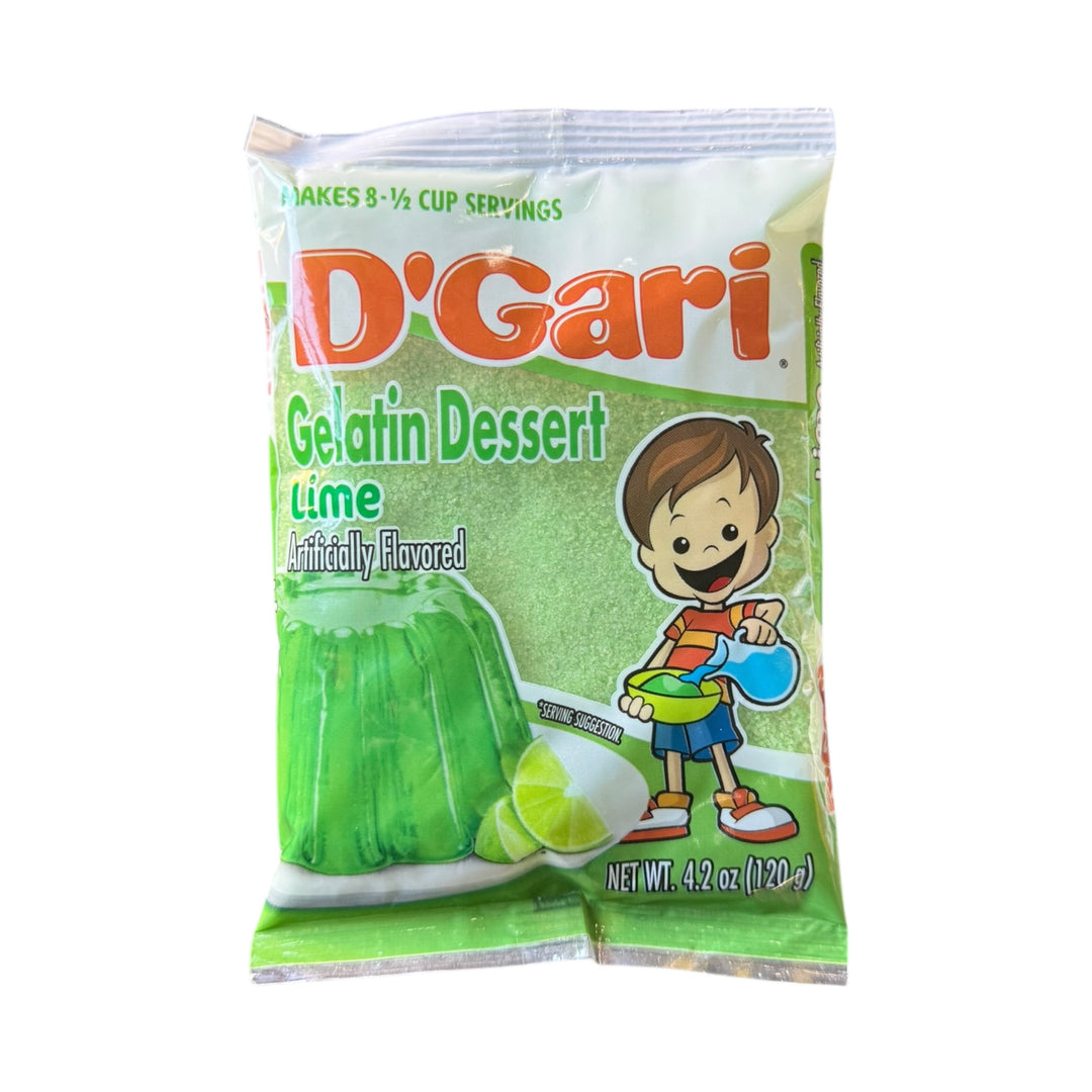 D'gari Gelatin Dessert Lime