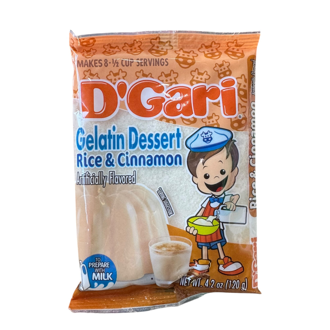D'gari Gelatin Dessert Rice and Cinmamon