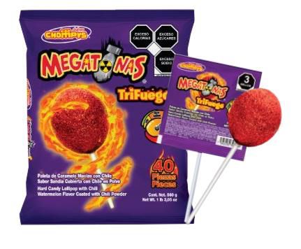 Chompys Megatonas Trifuego 40ct 560g