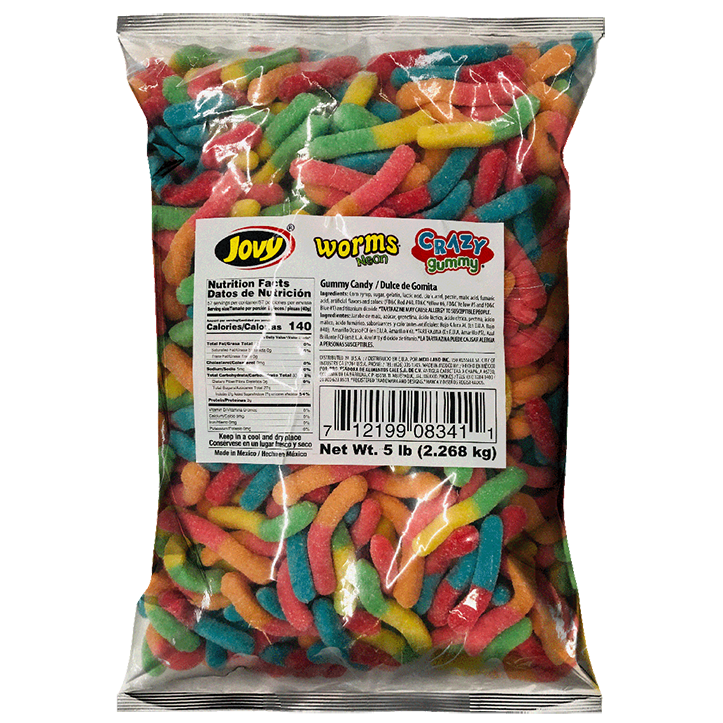Jovy Gummy Worms 5lbs