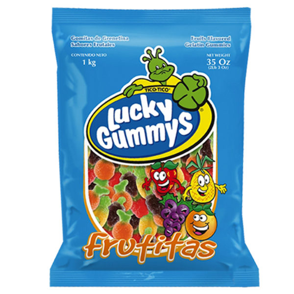 Lucky Gummys Frutitas 2.2lbs