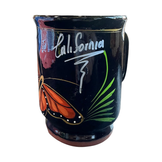 Clay Cup California Butterfly