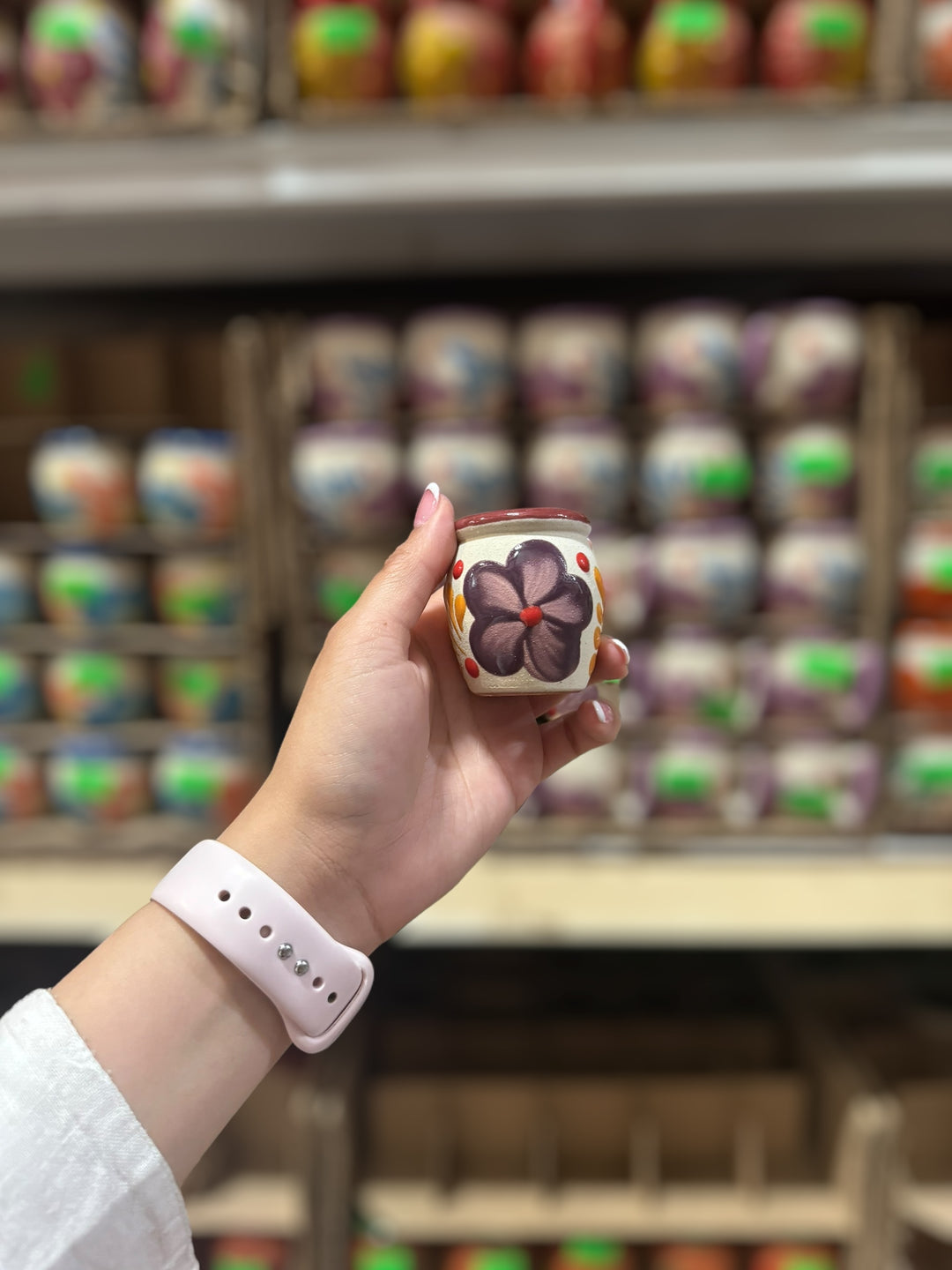 Mini Floral Shot Cup