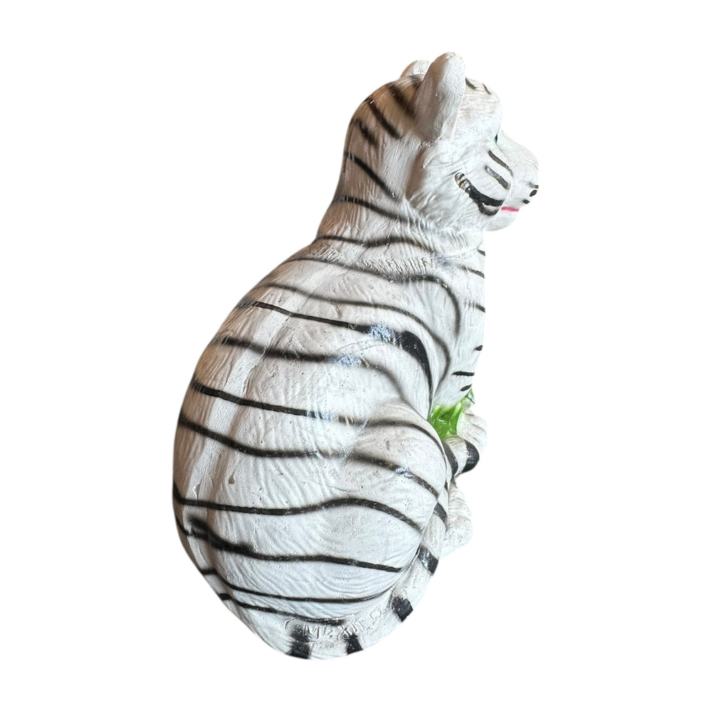 white tiger piggy bank