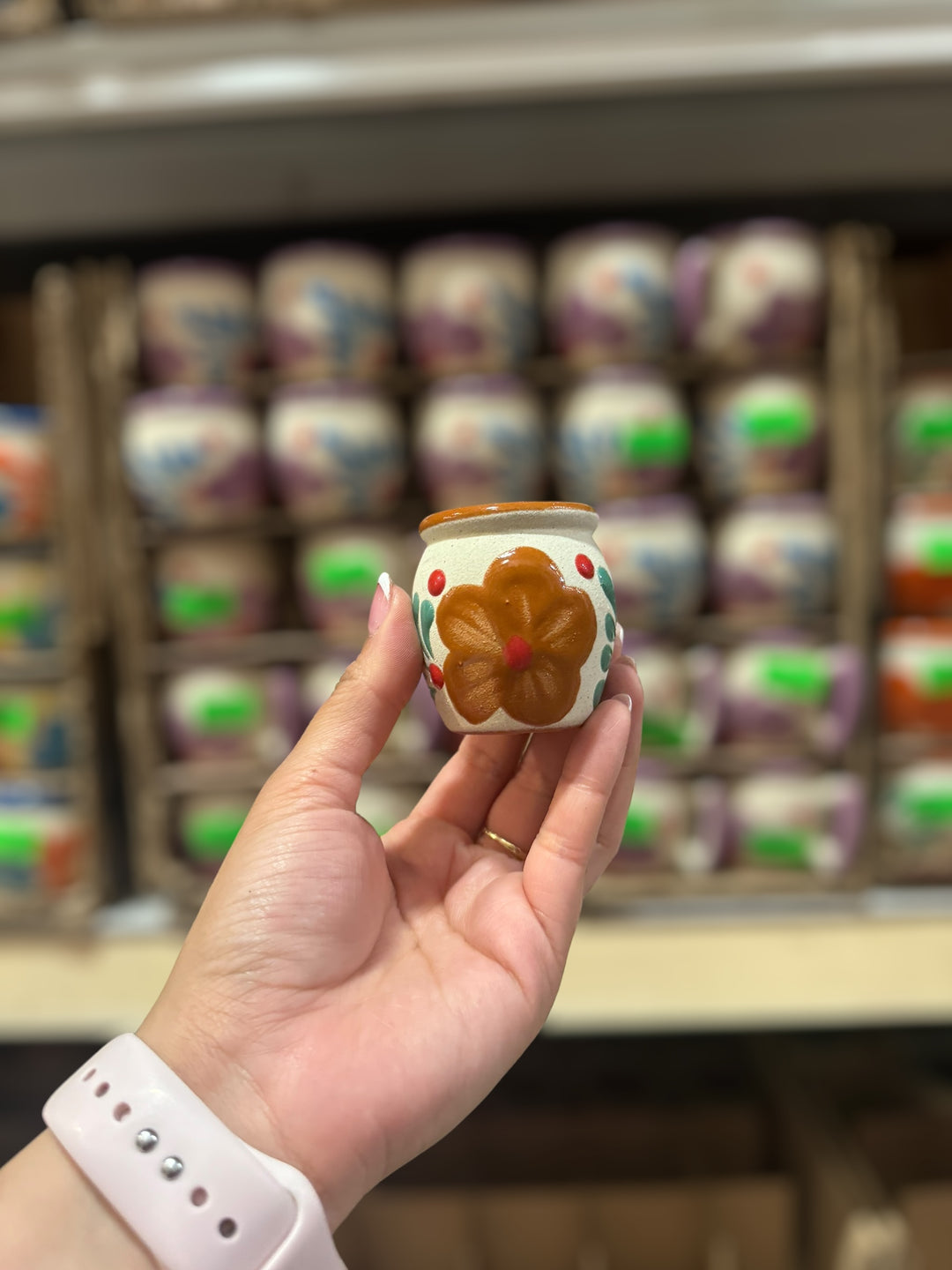 Mini Floral Shot Cup