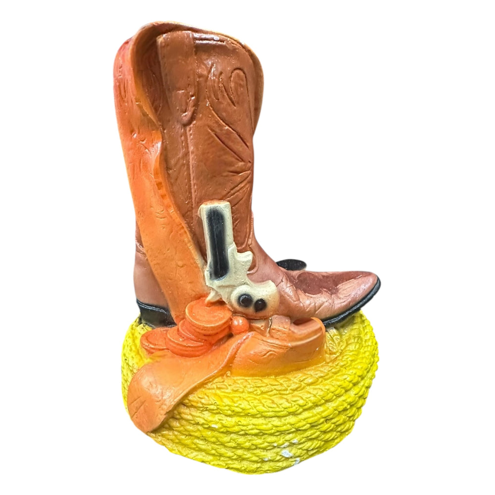 Cowboy Boot Piggy Bank