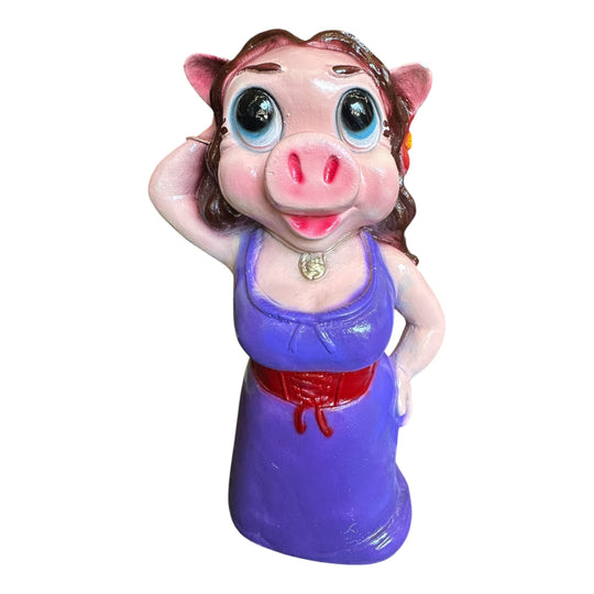 Girl Pig Piggy Bank