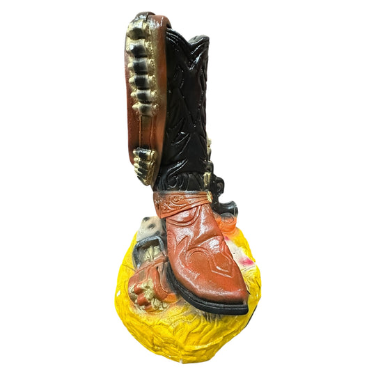 Tall Cowboy Boot Piggy Bank