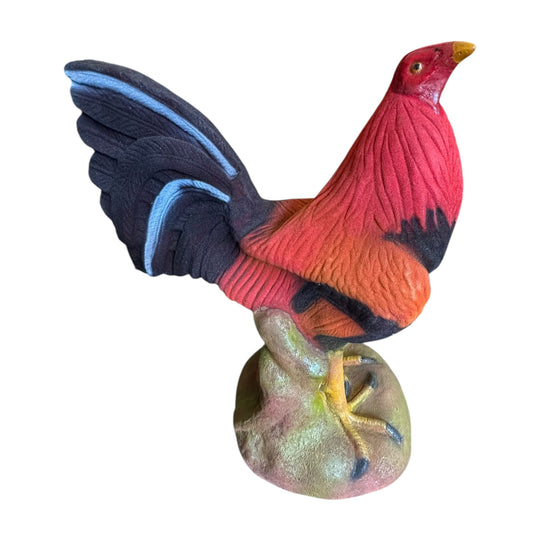 Red Rooster Piggy Bank
