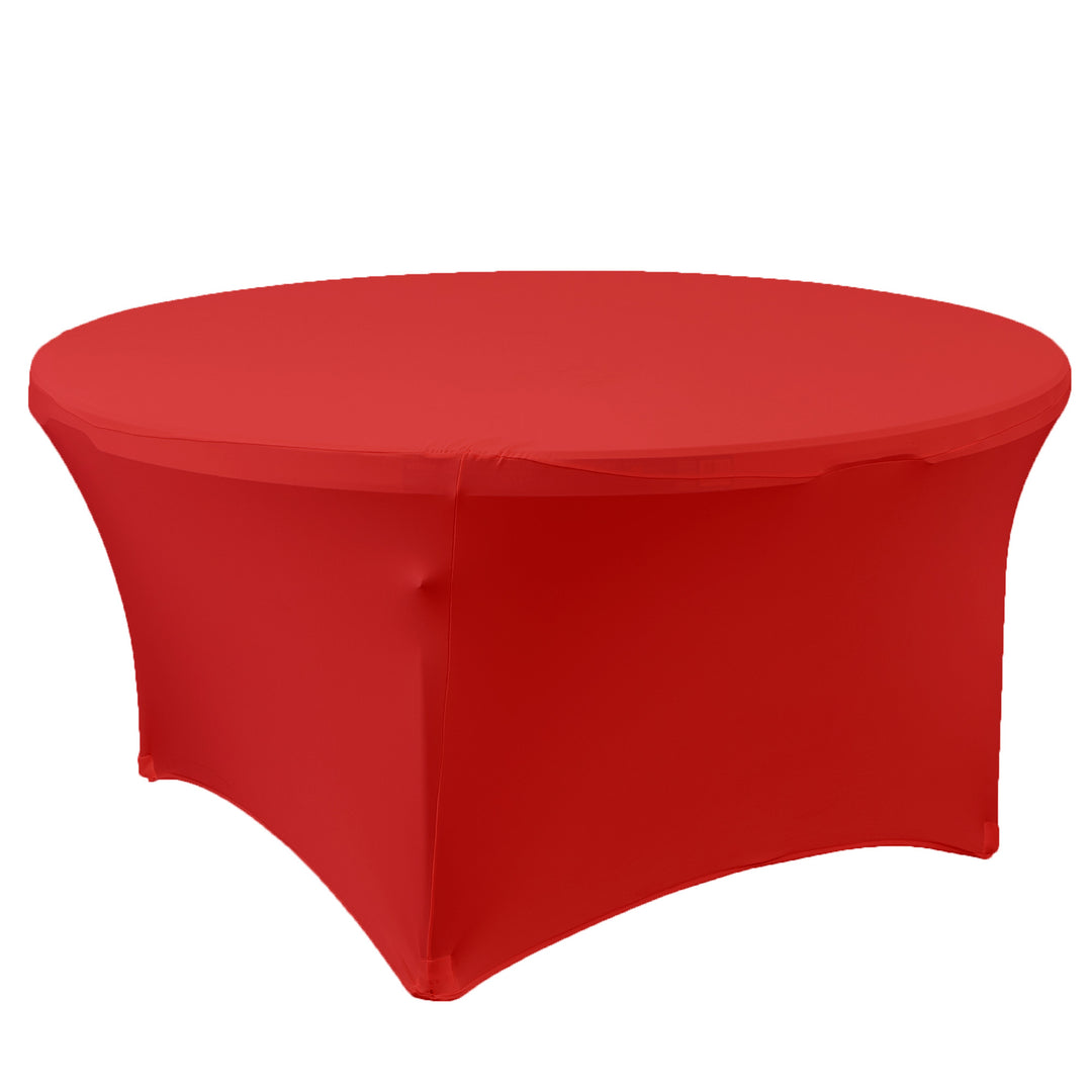 SPANDEX ROUND TABLE COVER 60" 38-0066