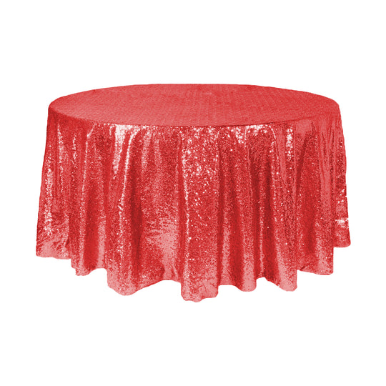 ROUND SEQUIN TABLE COVER 120"