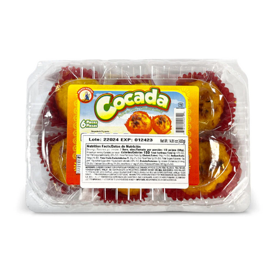 Tipicos Cocada Estuche: 420g 6ct