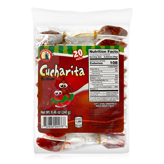 Tipicos Cucharita Bisabor Tamarindo/Sandia 20Ct