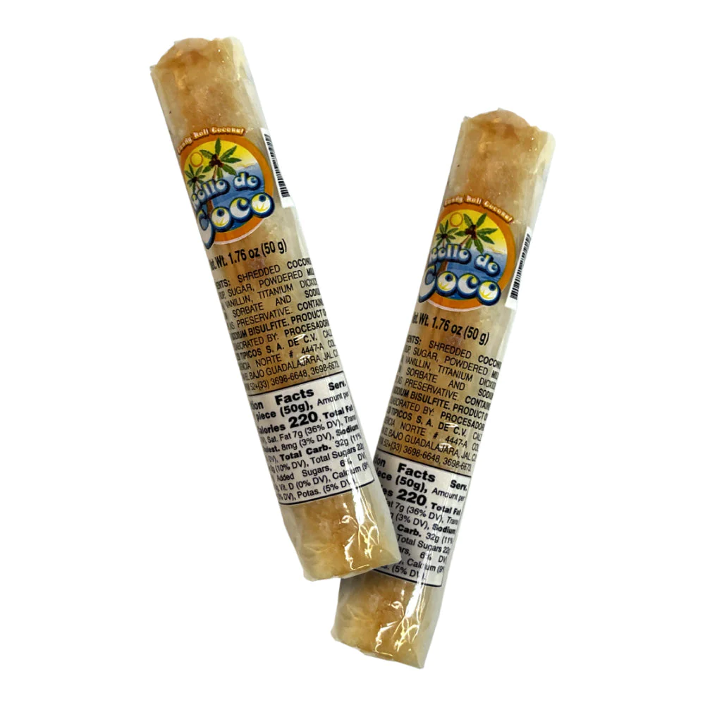 Tipicos Rollo De Coco Display 10Ct