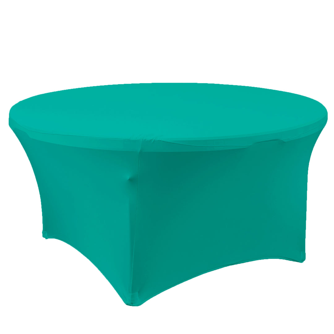 SPANDEX ROUND TABLE COVER 60" 38-0066