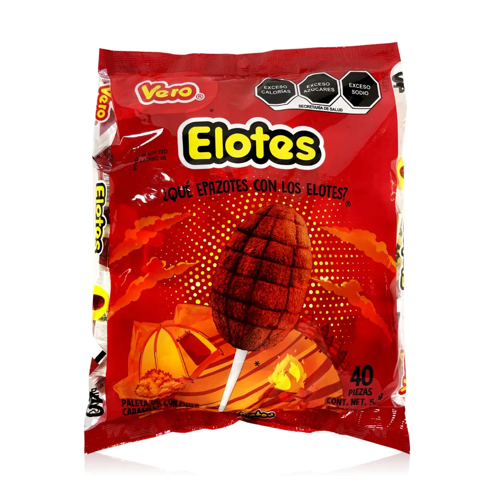 Vero Elote Paleta 40Ct