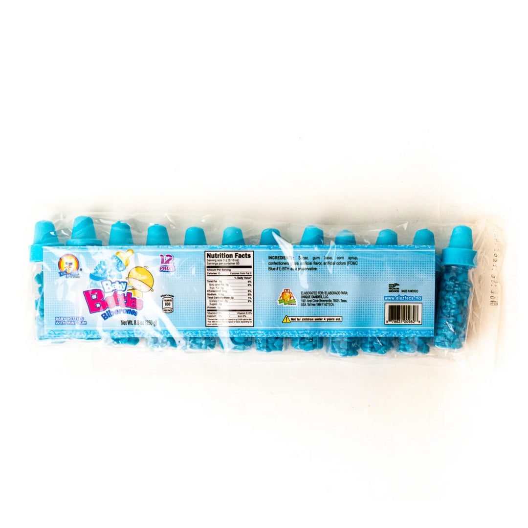 El Azteca Baby Bottles Biberones 12ct Pink or Blue