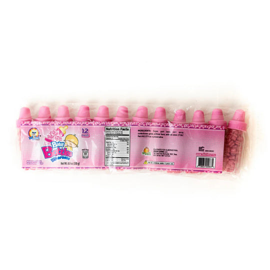 El Azteca Baby Bottles Biberones 12ct Pink or Blue