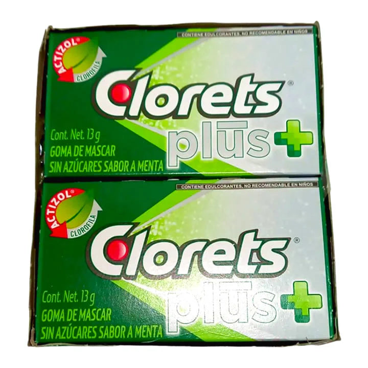 Clorets Plus Menta 12ct