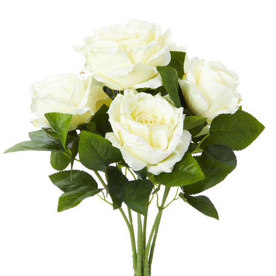 Artificial Deluxe Elegant Rose Bundle 25-0272IVPK