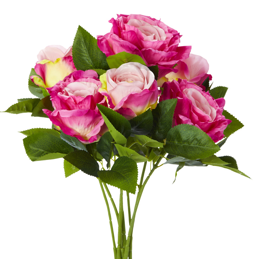 Artificial Deluxe Elegant Rose Bundle 25-0272IVPK