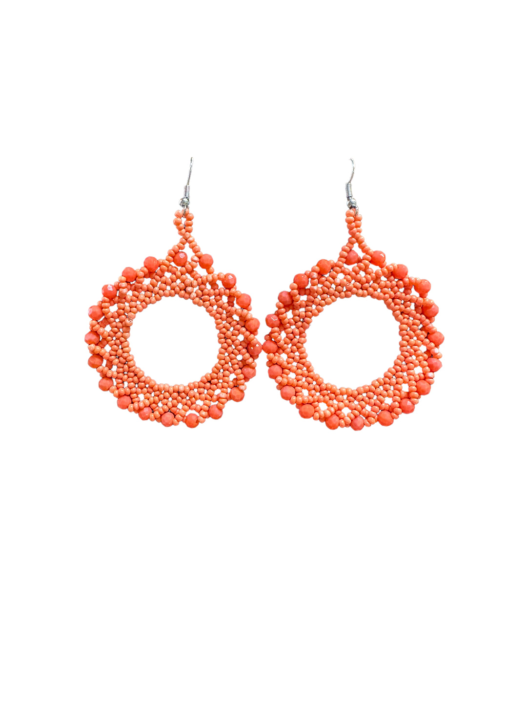 Hand Beaded Earrings