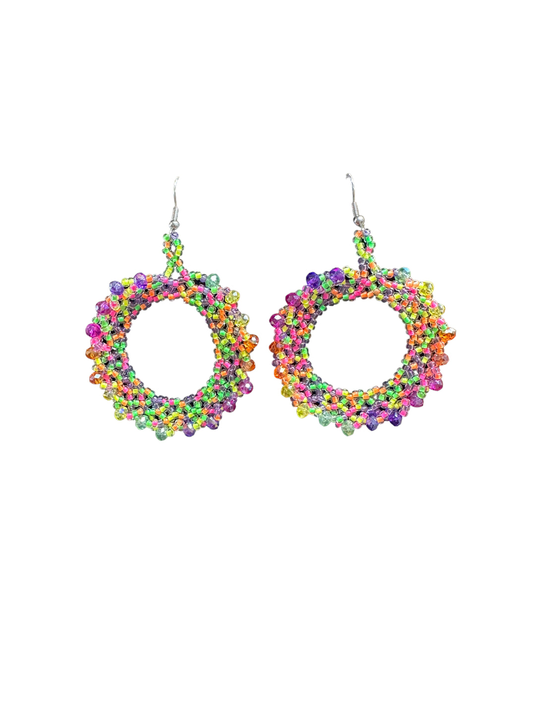 Hand Beaded Earrings