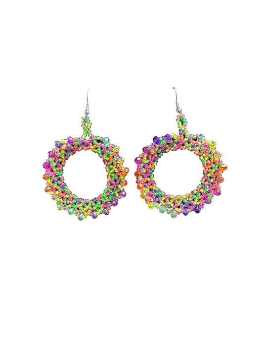 Hand Beaded Earrings