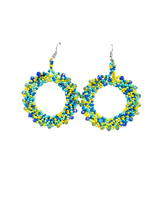 Hand Beaded Earrings