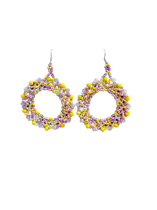 Hand Beaded Earrings