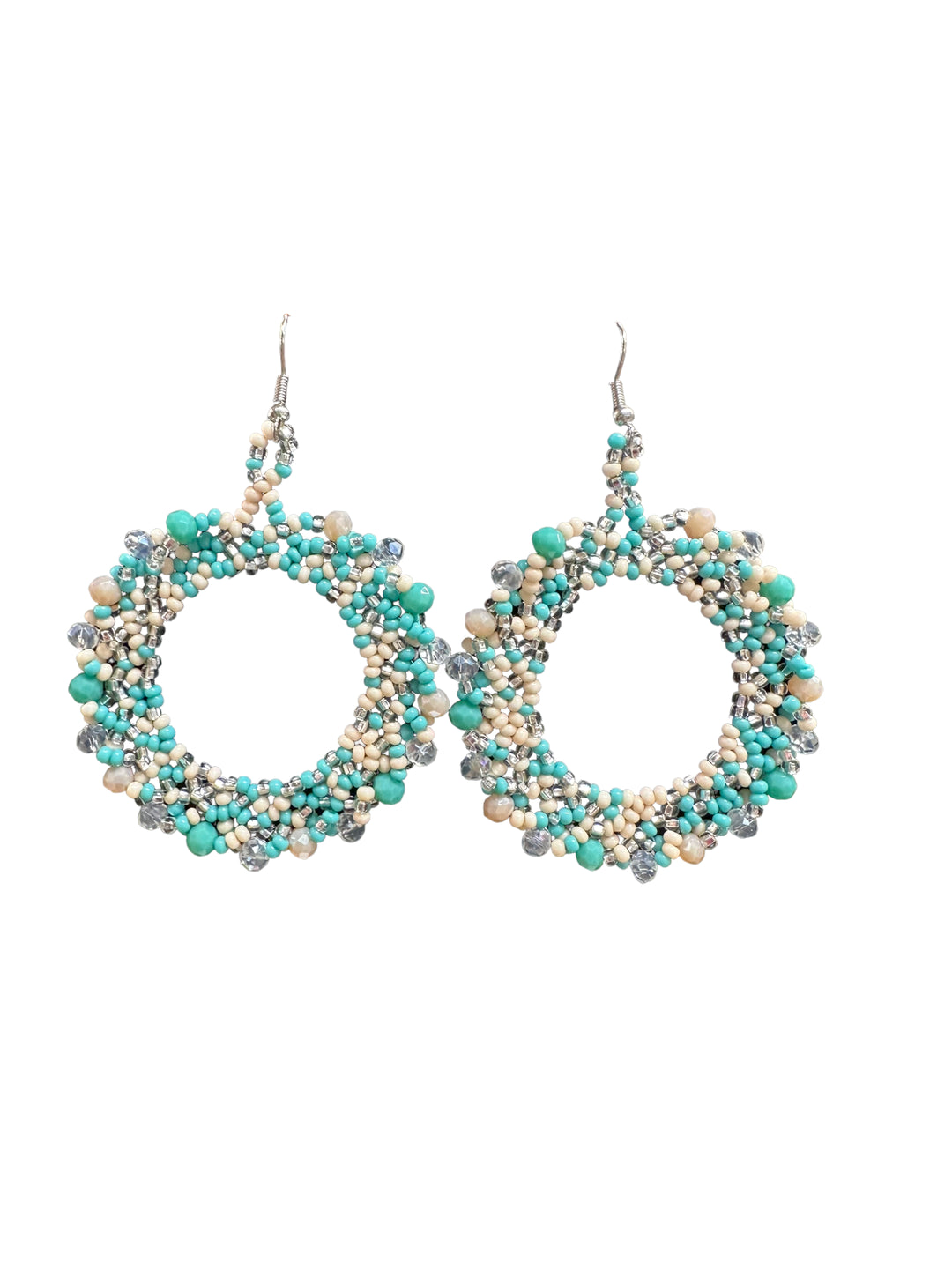 Hand Beaded Earrings