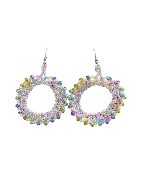 Hand Beaded Earrings