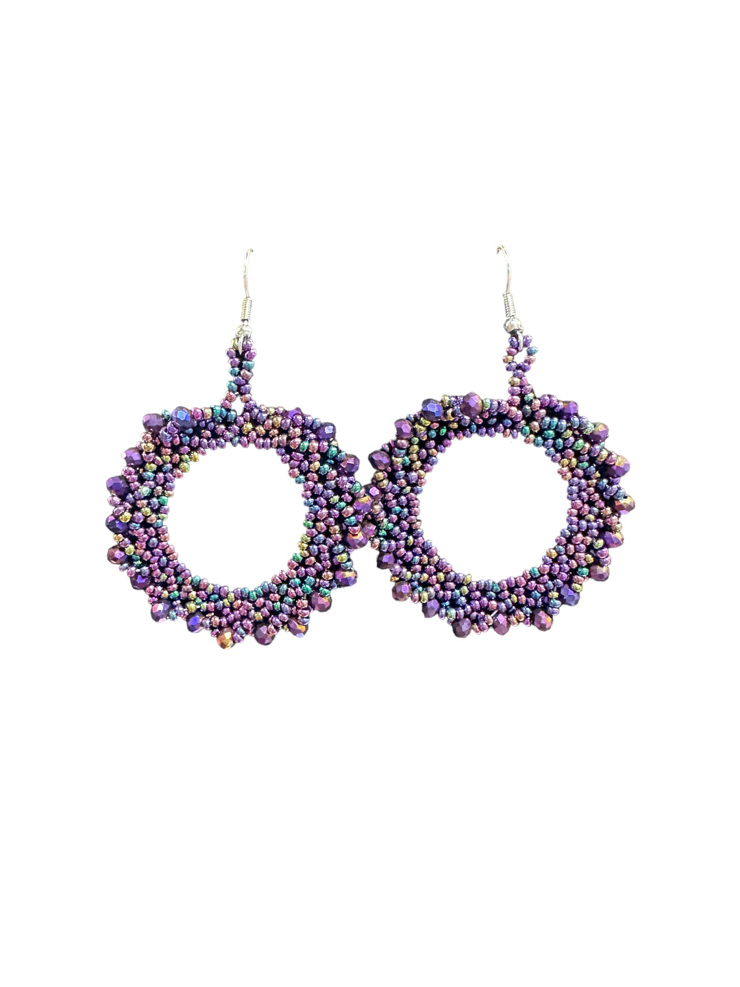 Hand Beaded Earrings