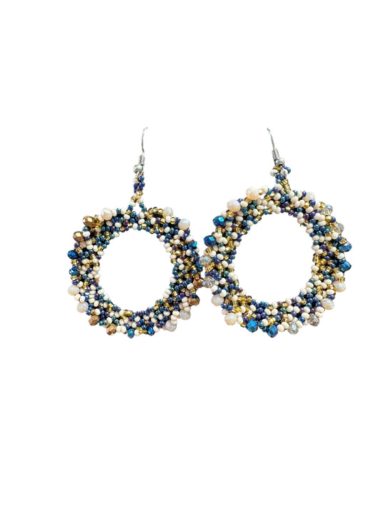 Hand Beaded Earrings