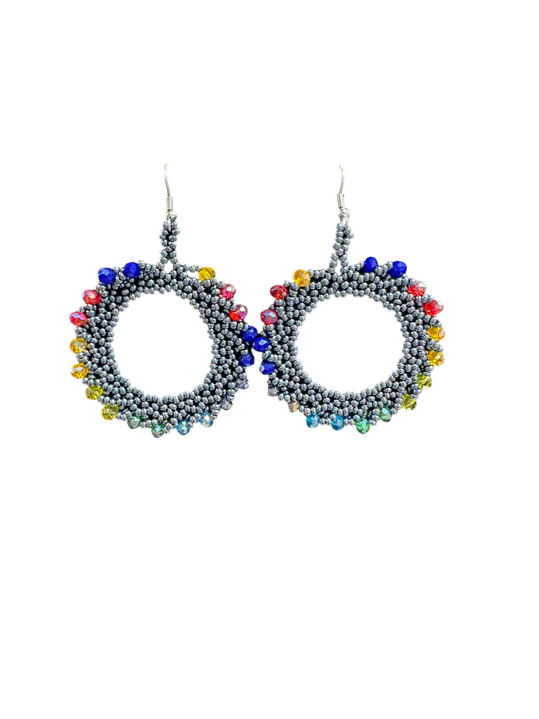 Hand Beaded Earrings