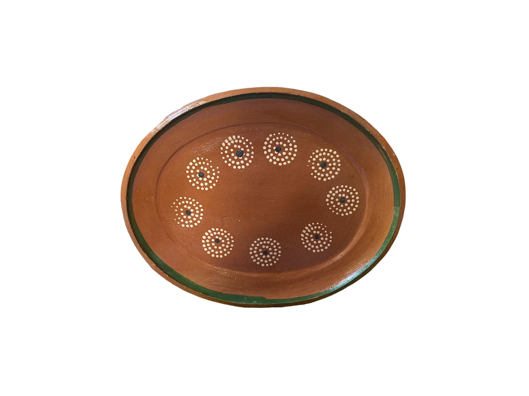 Ceramic Small Oval plate Uandarih