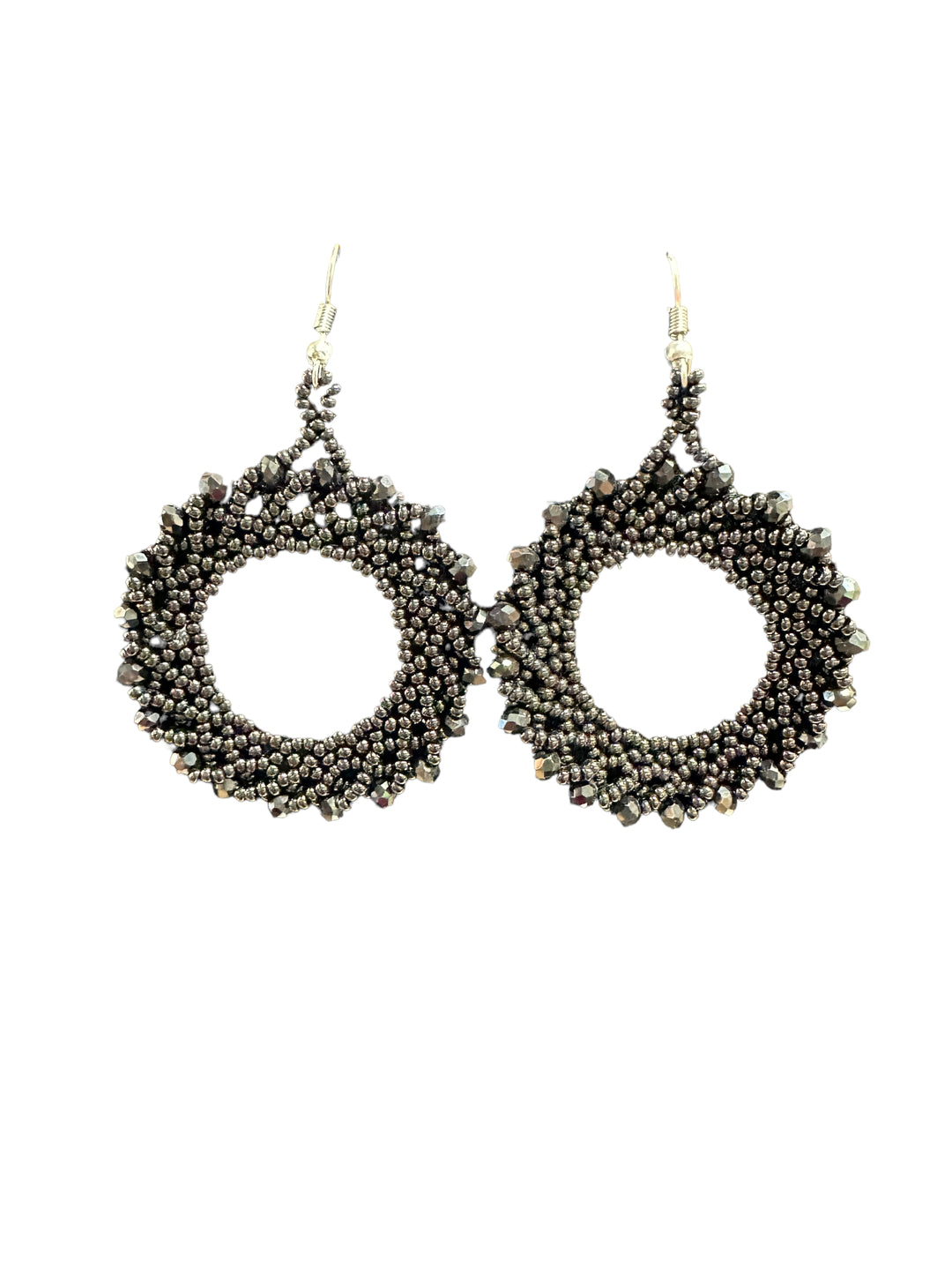 Hand Beaded Earrings