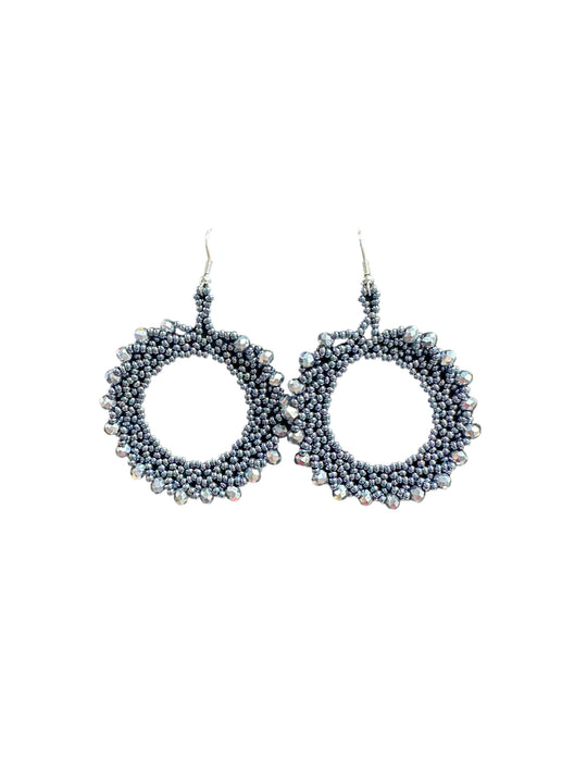 Hand Beaded Earrings