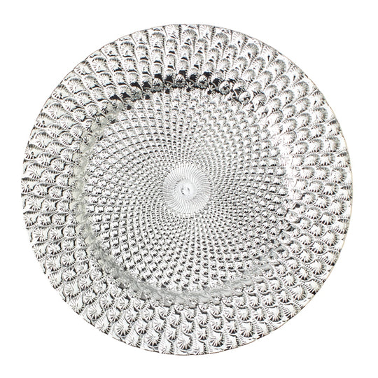 Peacock Charger Plate 15-0601