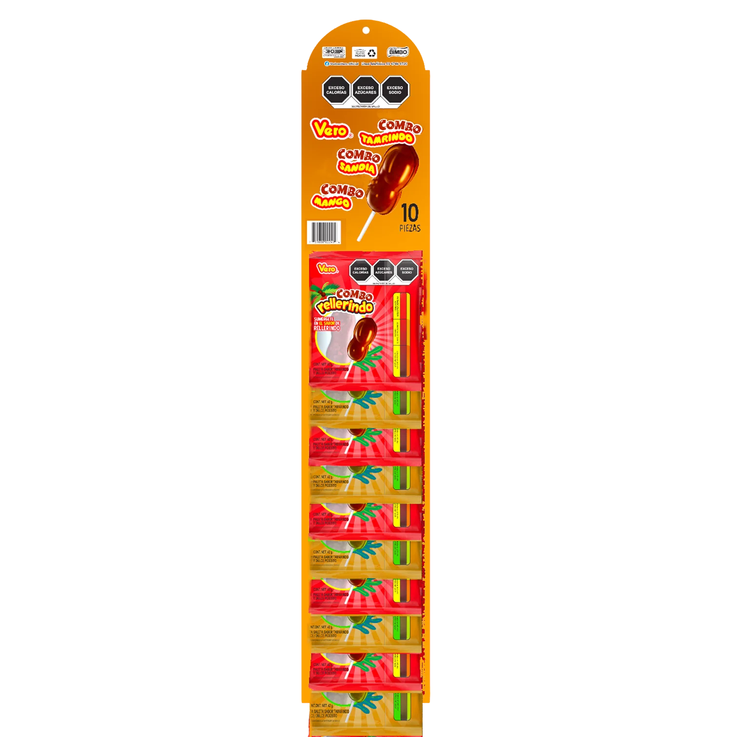 Vero Combo Rellerindo Paletas 10ct – SAAV International LLC